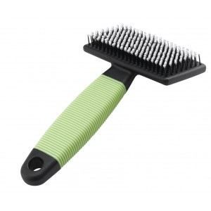 Brosse carde - FERPLAST - Gro 5799 - pour chats - 14.5 x 6.8 cm - entretien pelage