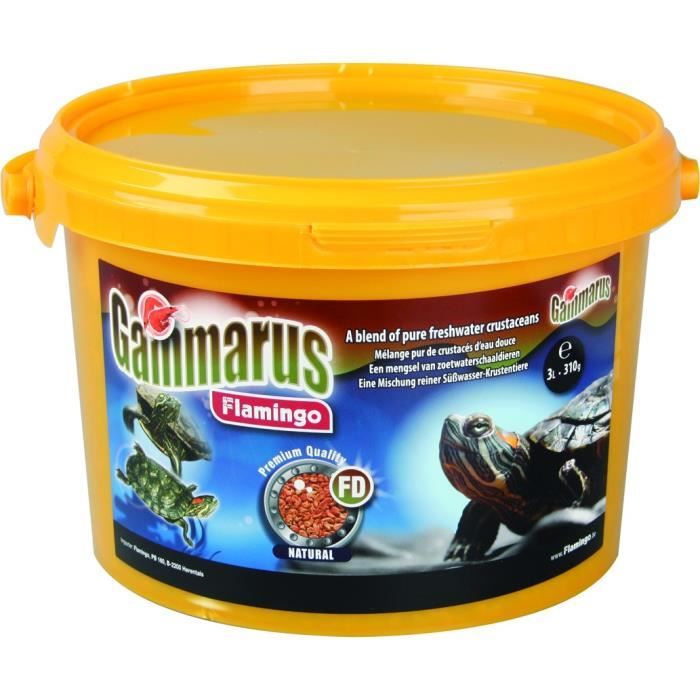 Gammarus aliment naturel 3L pour tortue