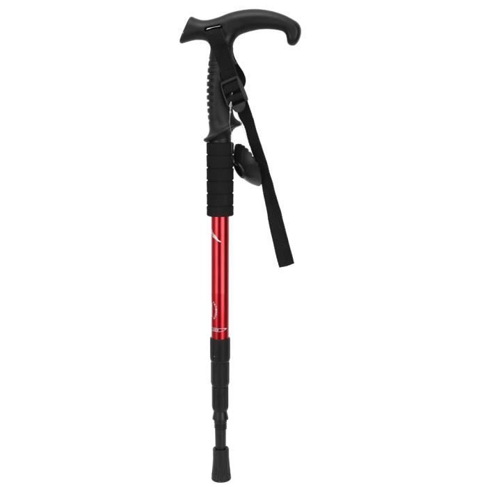 Bâton De Pêche En Alliage D'Aluminium Extensible 34-56 Cm - Piquet Réglable Pour Alarme De Morsure Et Repose-Canne