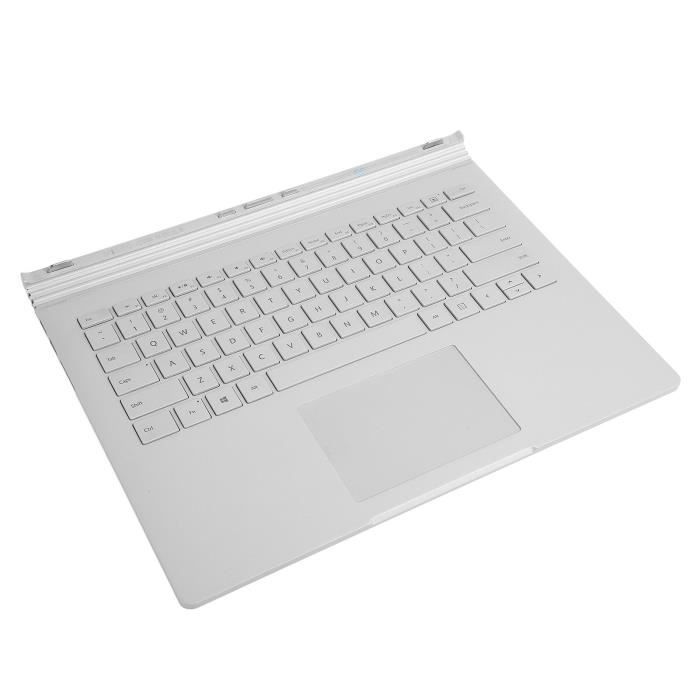 GOTOTOP pour clavier Book 1 Clavier pour Surface Book 1 Réponse rapide en alliage d'aluminium argenté 1704 pour Book 1 Clavier
