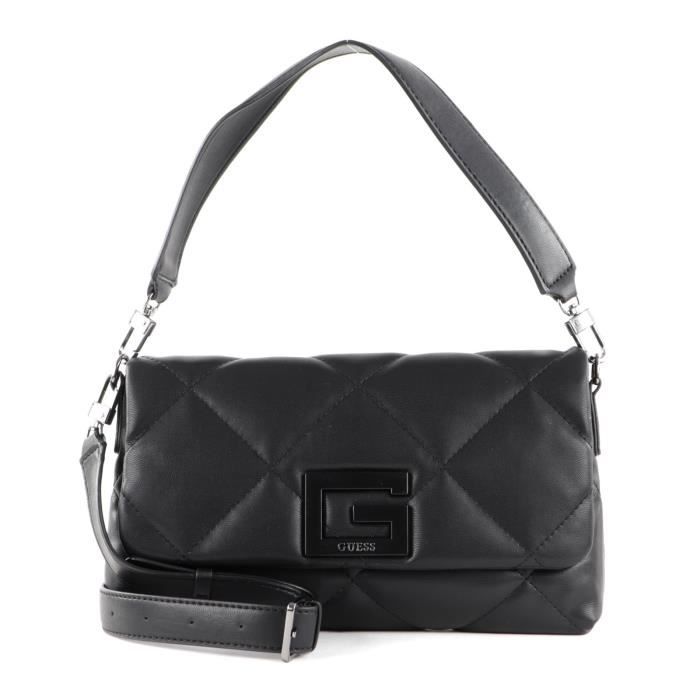 GUESS Brightside Shoulder Bag Black [150599] Achat / Vente GUESS