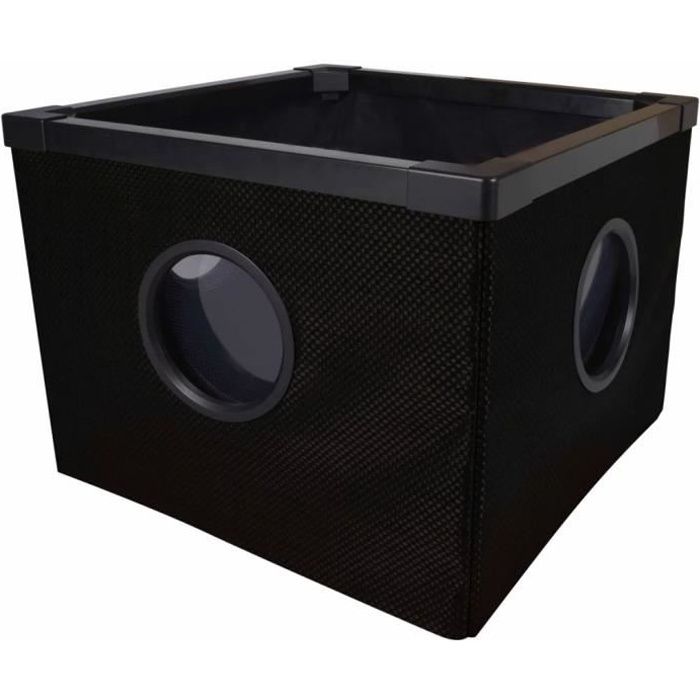 Meilleurs prix pour Bassin Aquarium extérieur avec hublots 950 x 950 x 700 mm