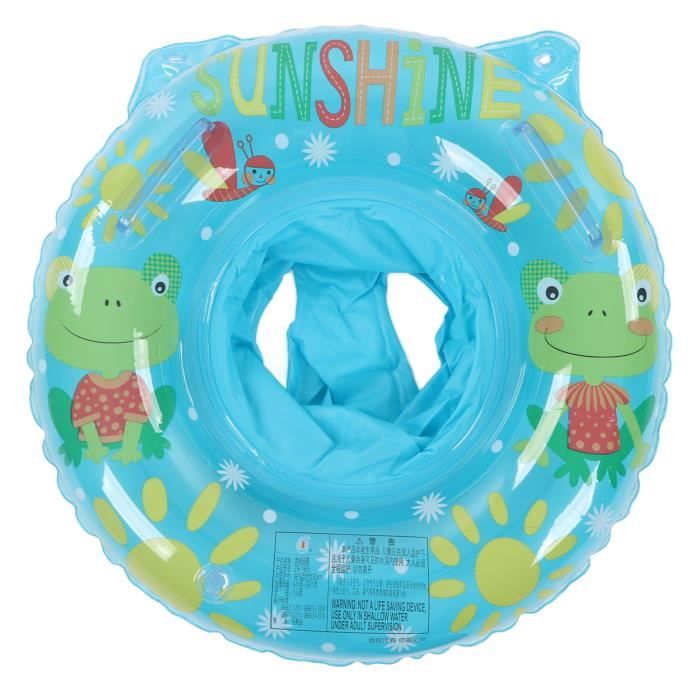 Flotteur Bébé Piscine - Anneau Flottant Anti-Bascule Avec Queue - 3 à 36 Mois - Sécurité Optimale