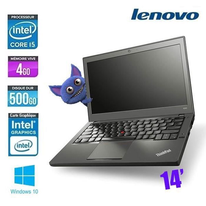 Top achat PC Portable LENOVO THINKPAD T450 I5 pas cher