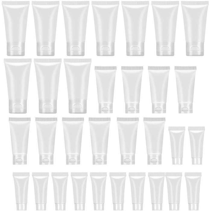 1 Set De Bouteilles Rechargeables Pour Le Voyage, Bouteilles De