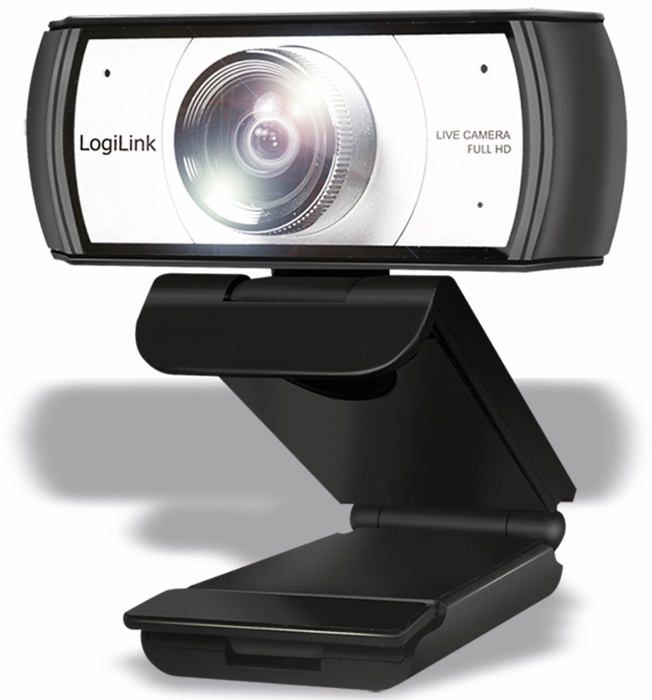 LOGILINK Modèle du produit : Webcam 120° microphone double mise au point manuelle Full HD Neuf - vue 4