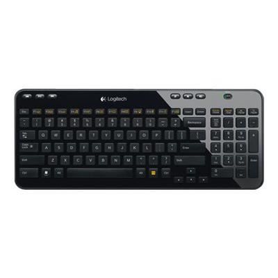 Clavier sans fil Logitech K360 - Noir - Interface 2.4 GHz - Récepteur Logitech Unifying