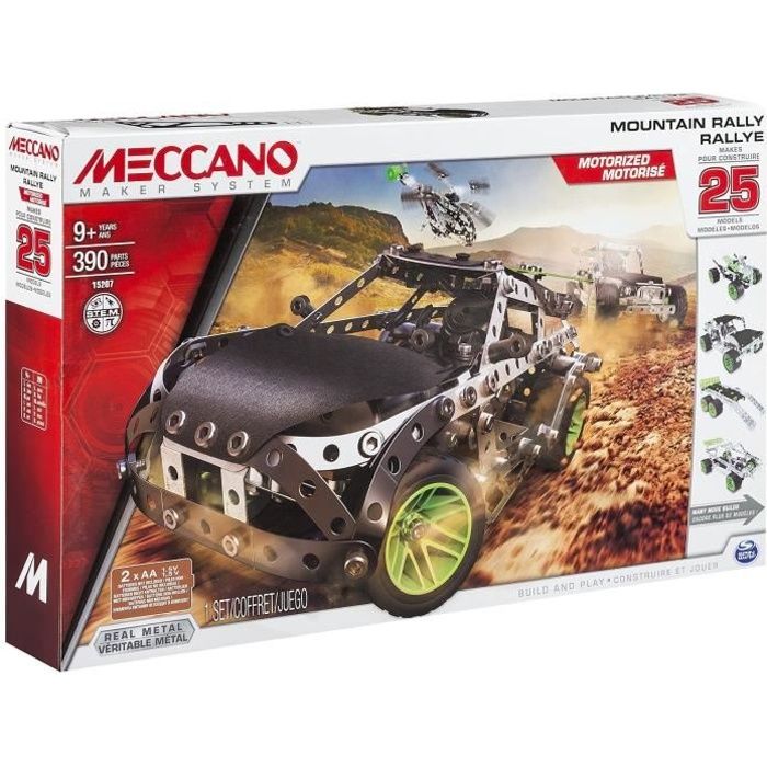 Coffret de construction Meccano - Malette avec 5 modèles iconiques -  Cdiscount Jeux - Jouets