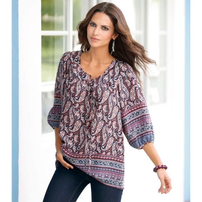 tunique evasee femme