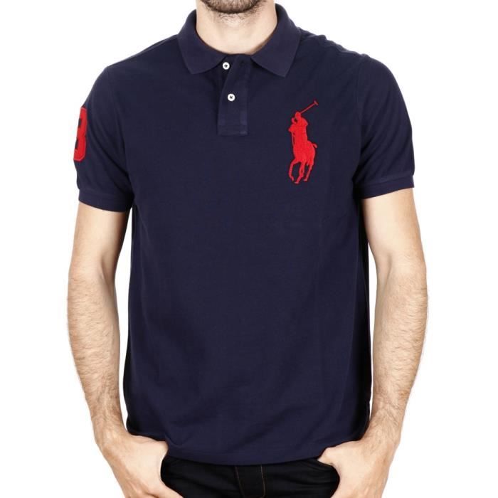 Hidden channel Refrain Ralph Lauren Polo Homme Navy Navy - Cdiscount Prêt-à-Porter