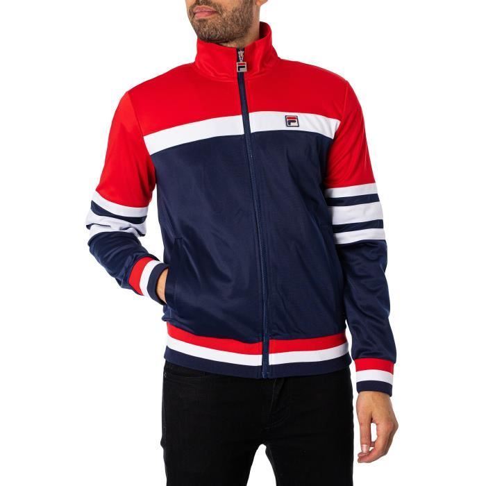Veste fila homme bleu blanc rouge store