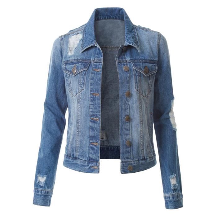 Jacket jeans pour femme deals