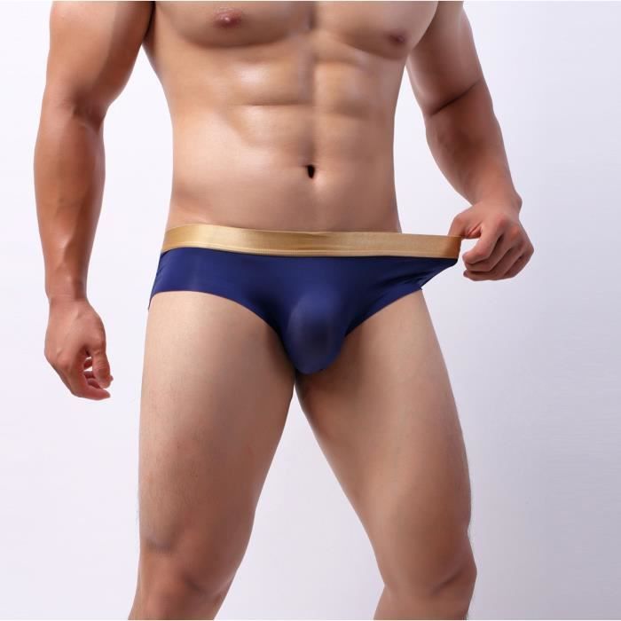 Slip Pour Homme à la mode Ice respirants de poche de renflement Navy Navy Cdiscount PrêtàPorter
