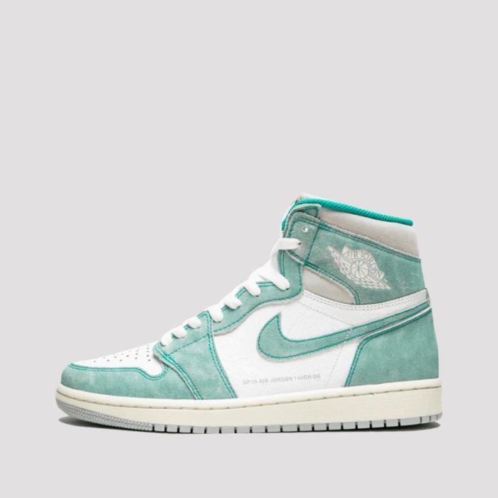 Basket AJ1 Air-Jordan 1 Retro High Flight Nostalgia 555088-311 Pour Hommes  et Femmes Vert - Cdiscount Chaussures