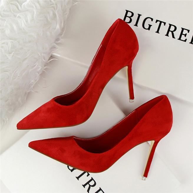 Escarpins Femme Chic Talons hauts 9CM Talon a pointes Rouge jianchuqiao Femme Rouge 9 Achat Vente Escarpins Femme Chic Talons hauts 9CM Talon a pointes Rouge jianchuqiao Femme Rouge 9 pas cher Cdiscou...