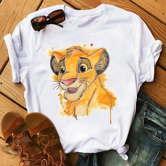 Tee shirt best sale du roi lion