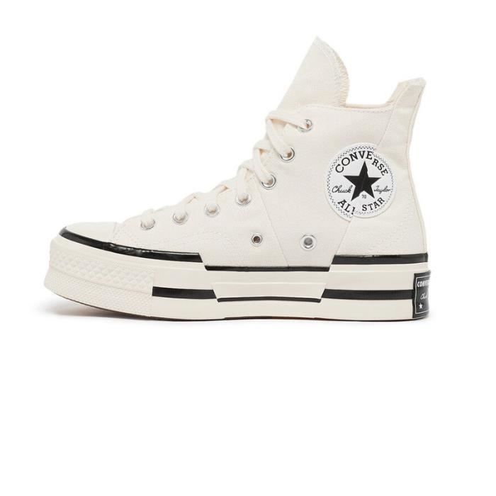 Converse haute online blanche cdiscount