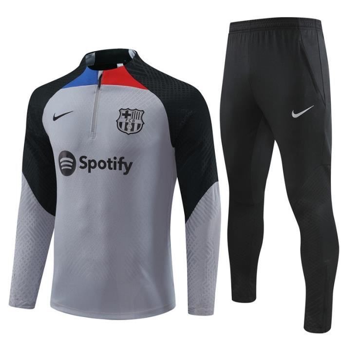 Survetement de Foot Barcelones Barca 2022 2023 Enfant Garcon fille Nouveau Maillot de Football Pas Cher Survet Kit Cdiscount Sport
