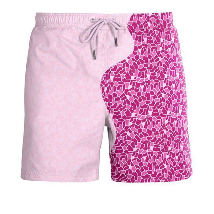 Zoloyo Short De Bain à Séchage Rapide Et Changement De Couleur - Avec Taille élastiquée, Pour Homme , Coton, Jaune, XS Zoloyo Short De Bain à Séchage Rapide Et Changement De Couleur - Avec Taille élastiquée, Pour Homme , Coton, Jaune, XS