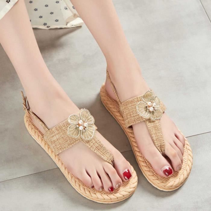 Sandales Plates Femme Pour Style Et Confort Au Quotidien