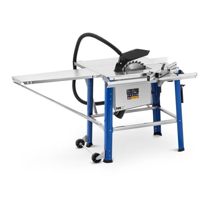 Scie circulaire sur table 2200W Scie sur table 2991 tr/min Ø 315mm Aspiration