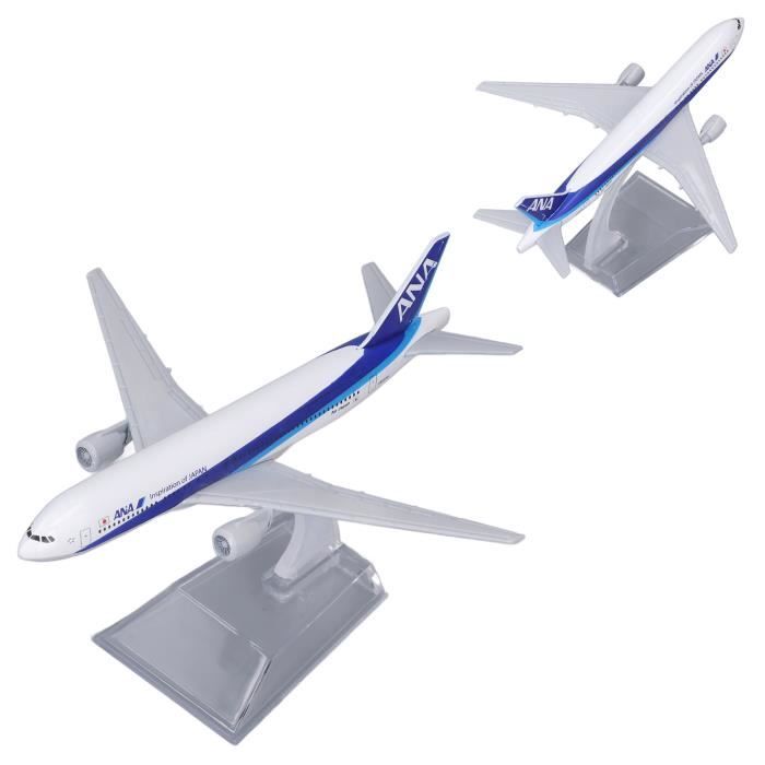 ZEZEFUFU Modèle Avion Vietnam Airlines B777 – 1/350 – Alliage 19,8 Cm – Présentoir Inclus – Déco Bureau – Cadeau Passionné Aviation