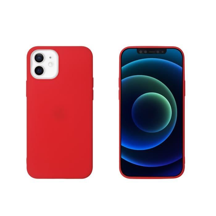 MYWAY COQUE COLORED TPU ROUGE IPHONE 12 MINI