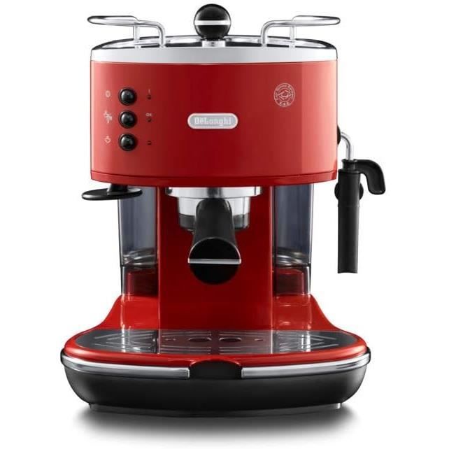 ECO311.R Icona Eco Machines à Café, 1100 W, Rouge - Cdiscount ...