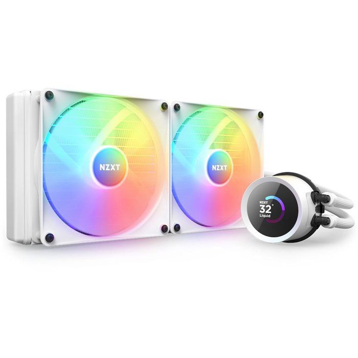 NZXT - Kraken 280 RGB White - Watercooling AIO RGB - Ventilateur 280 mm