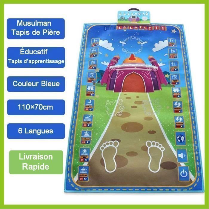 HEEPDD Tapis De Prière Musulman Électronique Intelligent – Apprentissage Interactif Pour Enfants