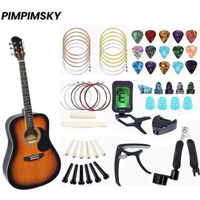 Kit Accessoires pour guitare acoustique
