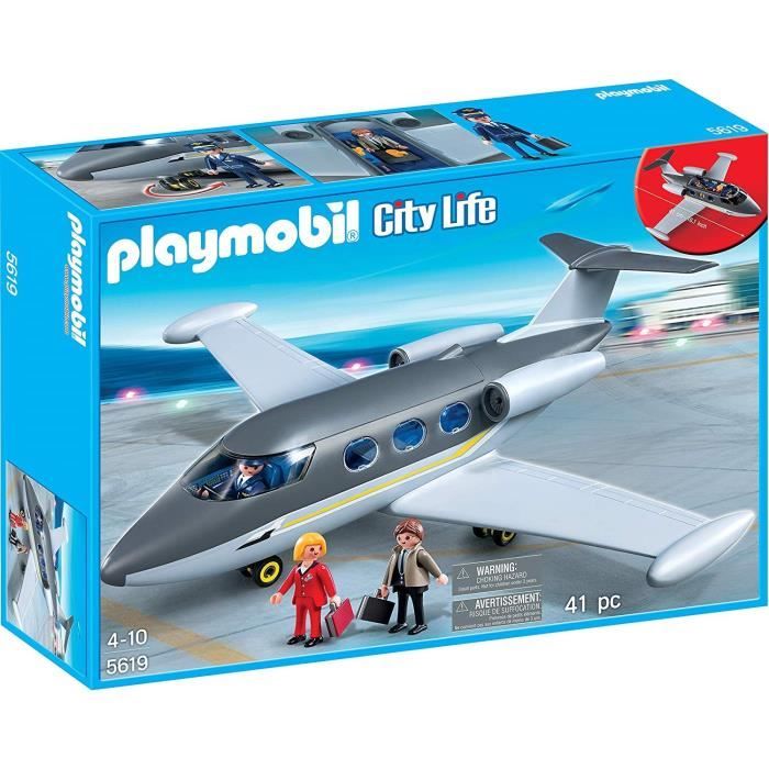 playmobile avion de ligne