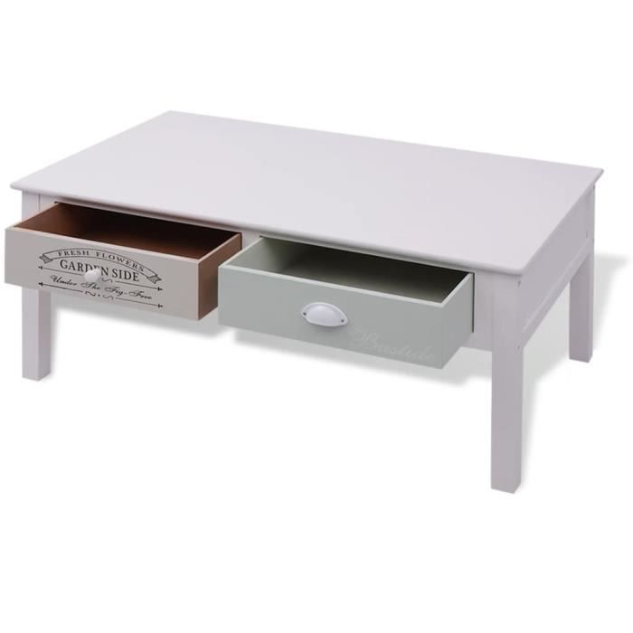 ABB Table basse en style français Bois - Qqmora - AIR85759 - Cdiscount ...