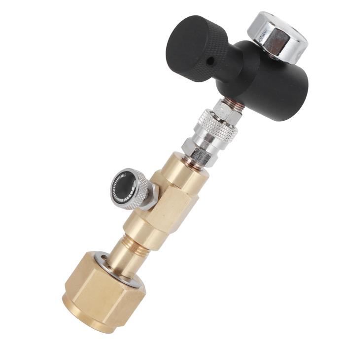Adaptateur De Recharge Propane Avec Tuyau 60 Cm - Pour Réservoirs De Gaz Camping/cuisson