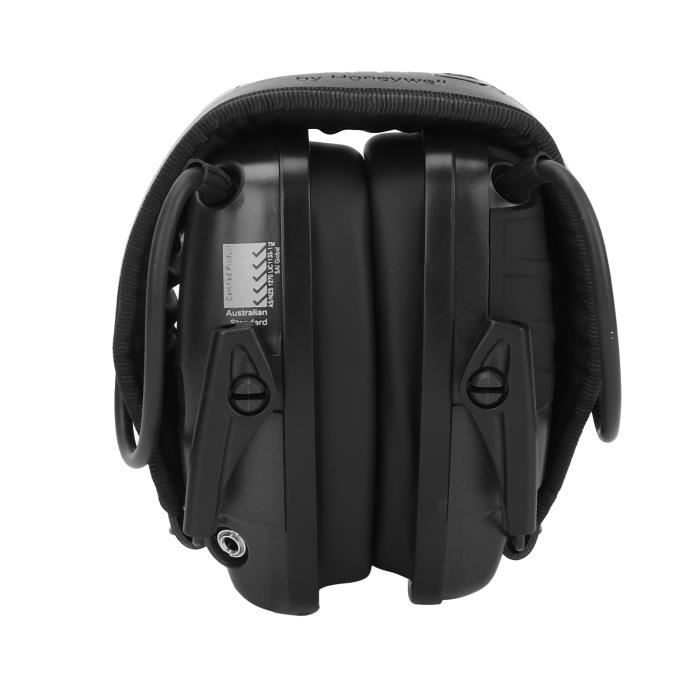 Casque électronique IDOGEAR EC6701 – Réduction De Bruit, Prise Micro, Pour Tir Ou Airsoft (Noir, Terre D'ombre, Olive)