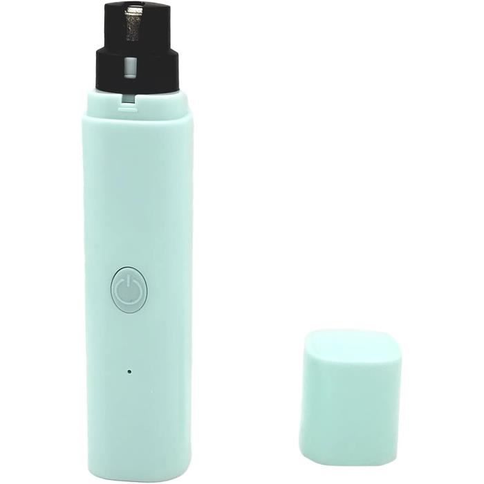 Lime à Ongles électrique Pour Chien Et Chat – Rechargeable USB, Lumière LED, 2 Vitesses – Rose