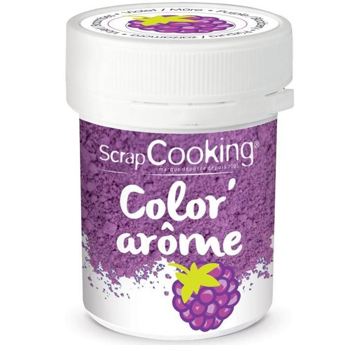 Color'arôme - violet / mûre - 10g - Scrapcooking