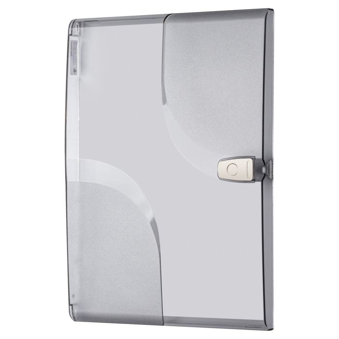 Porte transparente pour tableau électrique 2 rangées