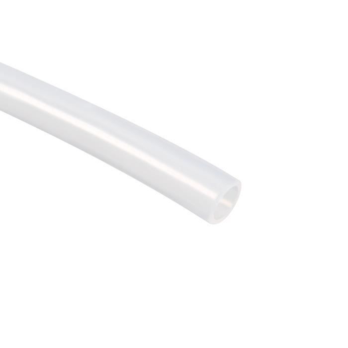 Tuyau Silicone 1 Mètre Brun - Diamètre 6x4mm (ext/int) - Haute Température, Flexible - Pour Air, Eau, Alimentaire