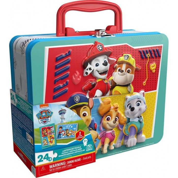 Grande Valisette Pat'patrouille Puzzle 48 Pièces Spin Master La Valissette