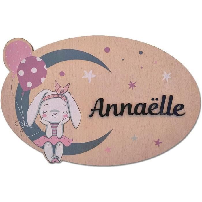 Plaque De Porte Plexi Pirate Personnalisable - Avec Prénom - Décoration Chambre Enfant - Fabriqué En France