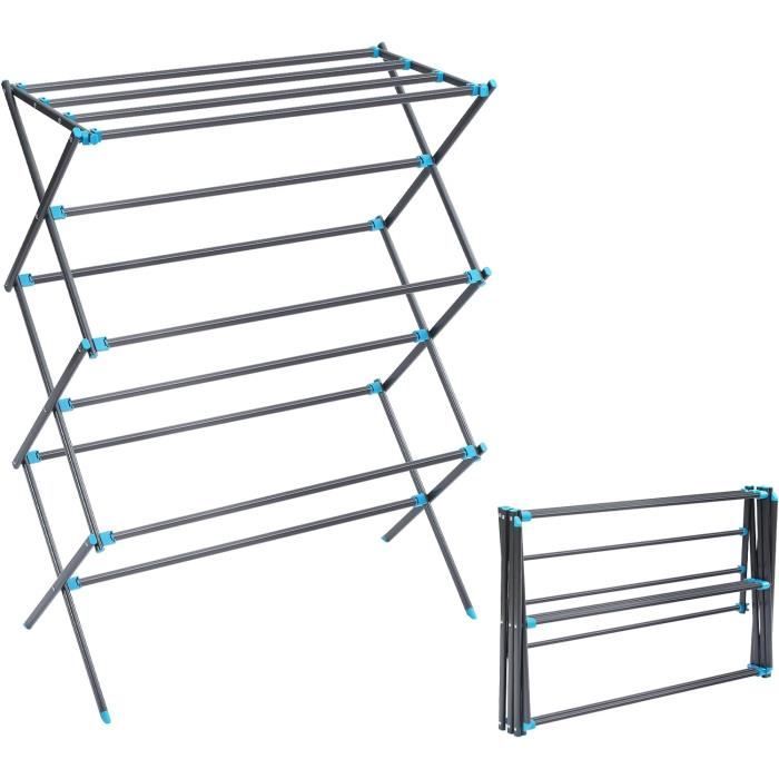 Corde à Linge 50 Pieds Long Corde à Linge Corde de Séchage Réglable pour Camping Voyage & Usage Domestique DIY Corde comme Bougie Remplacement Mèche Corde de Séchage