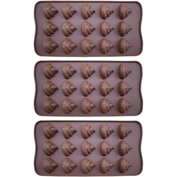 XoeLLe Moule En Silicone, Moule à Chocolat, Wizard Moule De