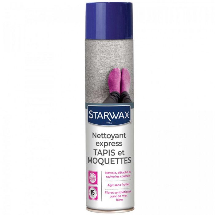 Mousse nettoyante raviveur express moquette - 600mL