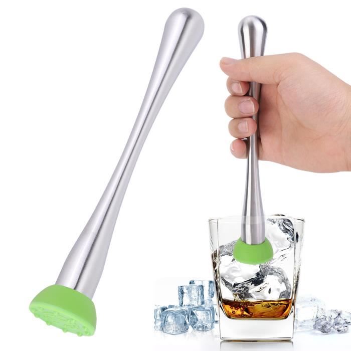 Pilon - TBEST - Acier inoxydable - 4 cm diamètre - 22,5 cm hauteur ...