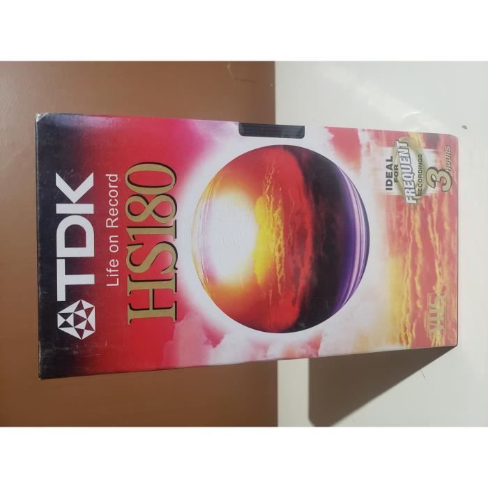 2 CASSETTES VHS video vierges 4 heures +1= 5 h ! neuves lot neuf p. magnetoscope EUR 44,00 - FR