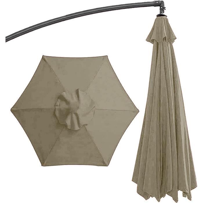 Manche De Rechange Pour Parasol De Terrasse - Poignée En Acier Universelle 8,3 Cm, Compatible Avec La Plupart Des Parasols