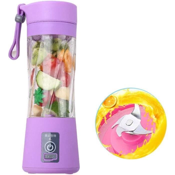 Mini Blender Smoothie Mixeur MiniBlender Mélangeur Vide Fruits Et Legumes Avec Bouteilles