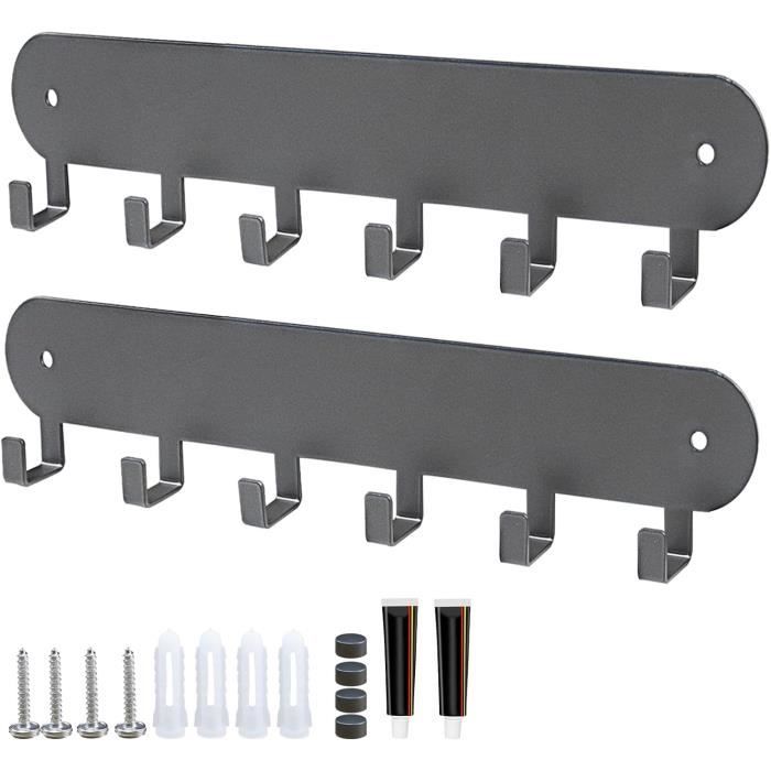 Etendoir Mural, Porte-Manteau Mural Pliable, Séchoir Pliable en Aluminium, Cintre Mural Pliant