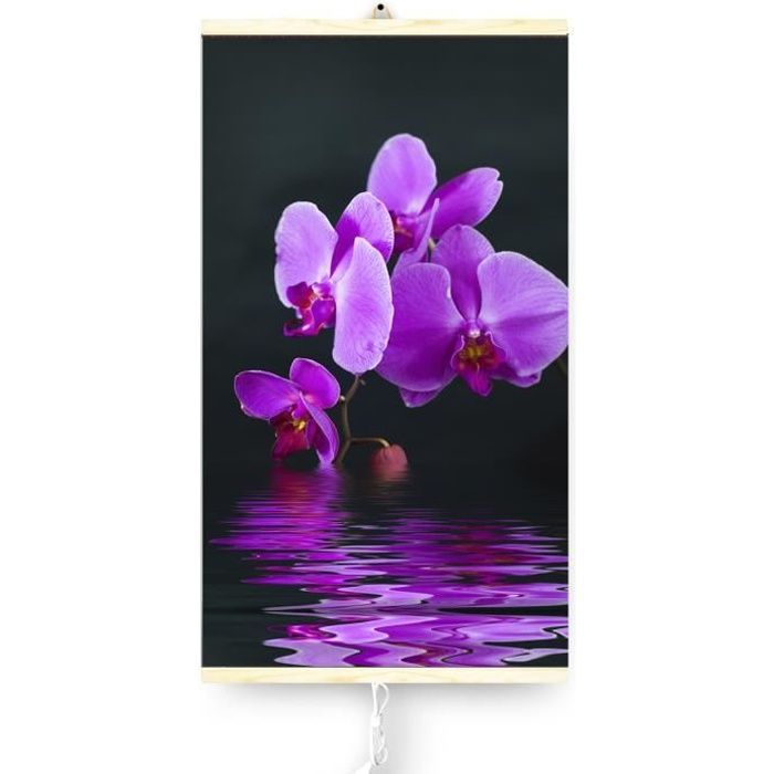 Panneau chauffage mural infrarouge IR 430 W TRIO IP20 17 Orchidée